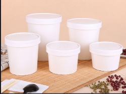 Environmentally friendly PE paper bowl