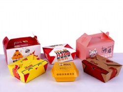 Frito chicken box soporte personalizado